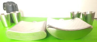 Přenosná lahev na whisky. Nerozová ocel. - 3