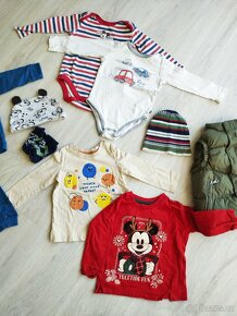 Prodam jarni set obleceni pro chlapecka vel. 86 - (12 ks) - 3