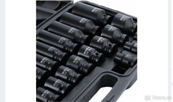 SADA NÁRAZOVÝCH NÁSTAVCŮ S HLUBOKÝMI NÁSTRČNÝMI KLÍČI 1/2"  - 3