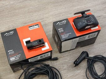 Autokamery MIO 818 a MIO A50 (set - přední + zadní) - 3