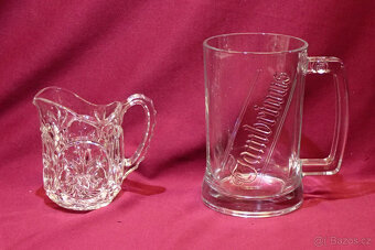 Půllitr Gambrinus + skleněná konévka - 3