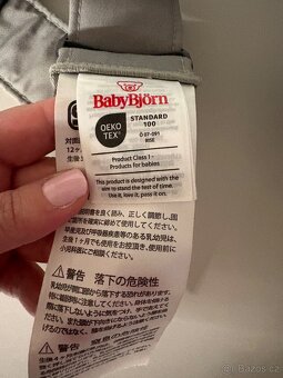 Babybjörn Mini Light Grey 3D Jersey - 3