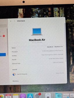 Macbook Air 13" Mid 2012 macOS Sequoia 15.7.4 Ram 8gb I - 3