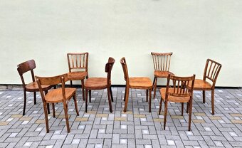 Celodřevěné retro jídelní židle TON, THONET - 3