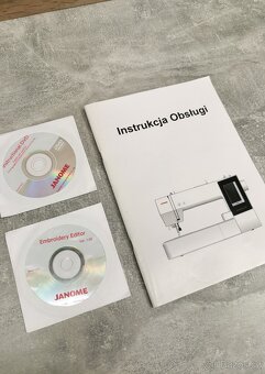 Prodám vyšívací stroj Janome MC500E - 3