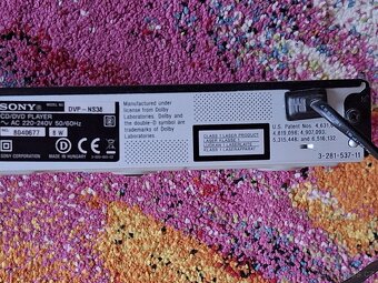 CD a DVD přehrávač SONY dvp ns38 - 3