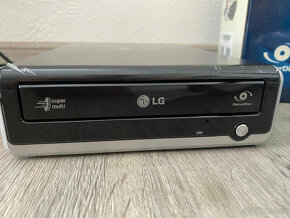 Externí DVD vypalovačka LG s funkcí SecurDisc, USB - 3