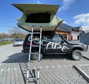 Střešní stan - AUTOSTAN Escape 190 cm - LED osvětlení USB - 3