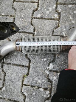 Vlnovec pružný díl výfuku 55x200 až 220 - 3