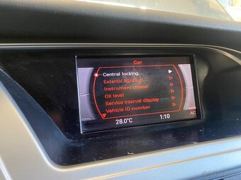 Palubní displej MMI Audi A4 B8 - 3