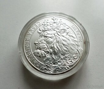 Český lev - standard číslovaný - 2oz 2021 - 3