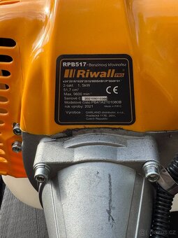 Benzínová Strunová Sekačka Riwall - 3