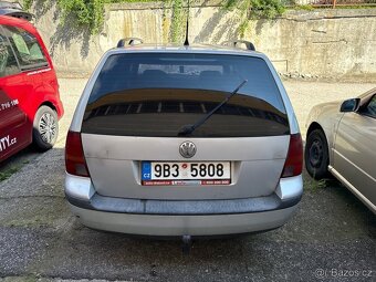 VW Golf 4 Combi tažné spotřeba 4,5l - 3