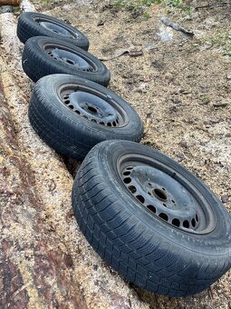 195/65R15 +plechové disky 5x112 - 3