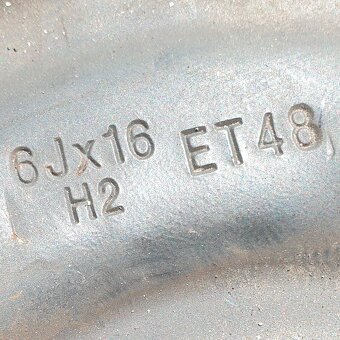 Disky na Škoda, VW, Seat 6Jx16 ET48 č. AF51 - 3