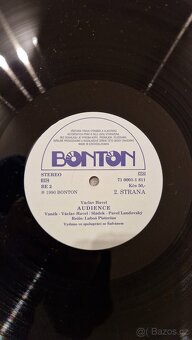 LP vinyl - Audience - Václav Havel - 3