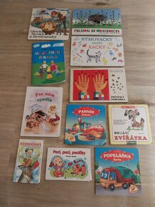 Sada hraček sada knížek leporela - 3