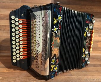 Heligonka (harmonika,akordeon) Novak G-C-F - 3