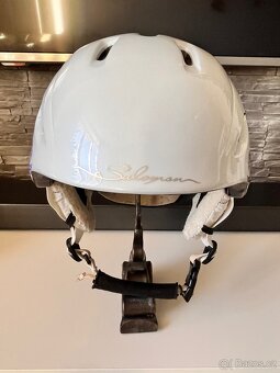 Lyžařská helma přilba M/L + brýle - 3