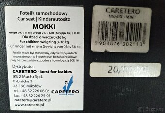 Autosedačka CARETERO Mokki - 3