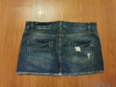 Džínová sukně Stradivarius, vel. 40 - 3