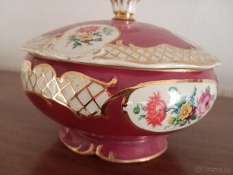 Porcelanová dóza s víkem - 3