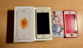 Apple iPhone SE (2016) 16GB Gold 100% batéria - 3