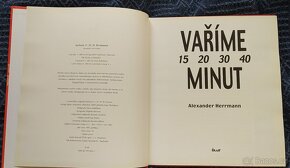PRODÁM KUCHAŘKU -VAŘÍME 15,20,30,40 MINUT,PŘEDÁNÍ: PRAHA - Ř - 3