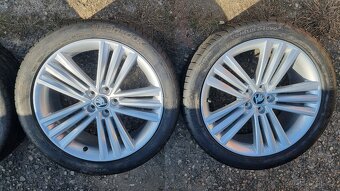 Škoda alu kola Sirius 18" pro Scala s pneu Hankook - 3