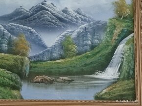 Obraz malba Olejomalba krajina 900x525 mm plátno, rám
- 3