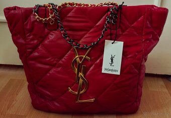 Dámska kabelka YSL červená - 3