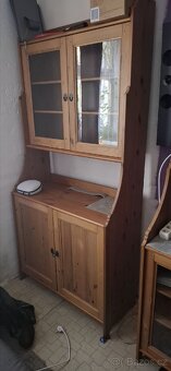 Dřevěný příborník ikea leksvik Antik - 3