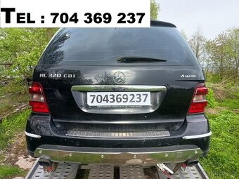 // Mercedes ML 320 cdi, w164, 165kw, 2006 //DÍLY - 3