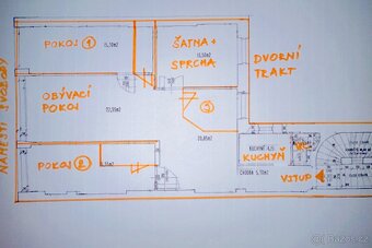Velký atelier 98m2 v centru Brna, na náměstí Svobody - 3