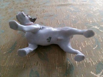 Porcelánová soška Buldočka " Rosenthal " - 3