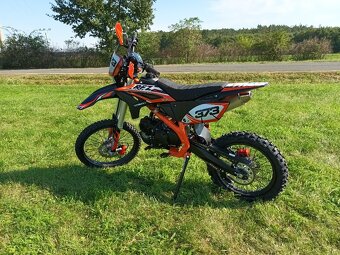 Pitbike By Apollo THUNDER 140cc 19/16 E-Start oranžová - 3