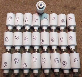 Porcelánová pojistka 20 A - modrý terčík - 3