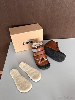 Zimní dětské barefoot boty - 3