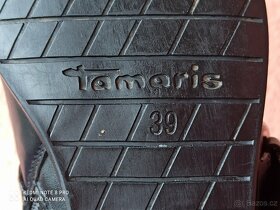 boty dámské Tamaris black velikost 39 - 3