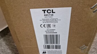 QLED TCL 65PALCŮ POUZE 5DNÍ PROVOZ V ZÁRUCE - 3