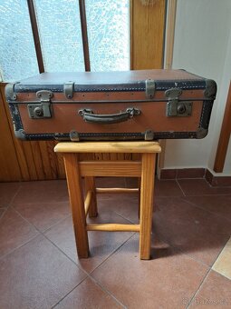 Starožitný cestovní kufr - 3
