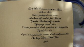 Porcelán Mocca souprava Flora - 3