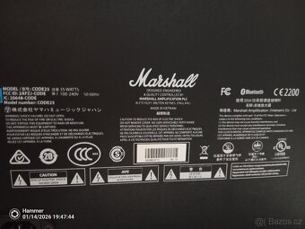 Zesilovač Marshall Code 25 - 3