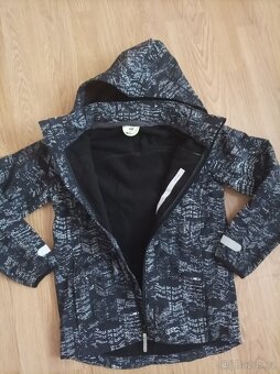 Chlapecká softsheelová bunda H&M vel.146 - 3