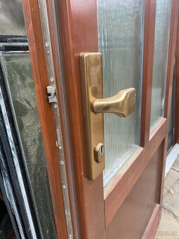 Vchodové dřevěné dveře - 3