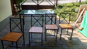 Jídelní stůl a 4 židle - 3