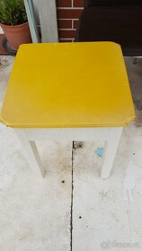 Stolička dřevěná 40x40 cm sedák - 3