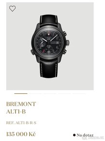 Orig. nenošené a v záruce (10/26) hodinky Bremont ALT1-N - 3