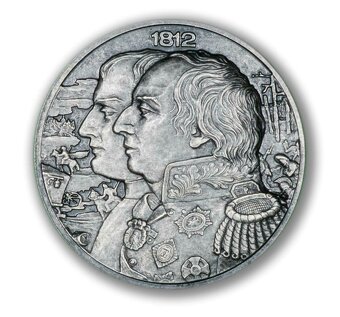 Stříbrné mince Napoleon a Kutuzov 2x2oz, 2012 ANTIQUE FINISH - 3