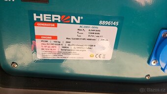 Elektrocentrála HERON 8896145 8,2Kw - 3